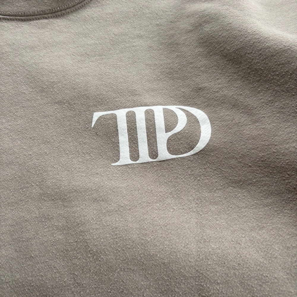 Taylor Swift Tortured Poets Department Crewneck XL - Picture 2 of 5
